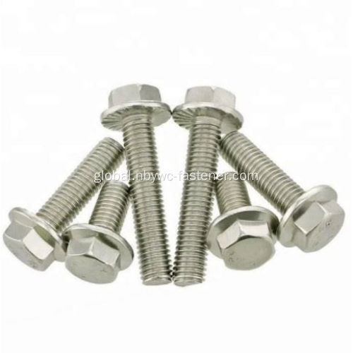 Stainless Steel Flange Bolts Stainless Steel Flange Bolts Manufactory